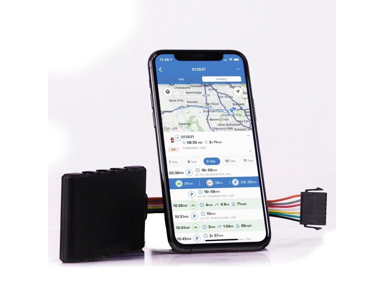 LightningGPS Discrete Wired RealTime GPS Vehicle Tracker for Vehicles