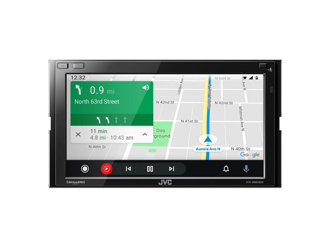 JVC KWM865BW Digital AV Receiver Works with Wireless CarPlay