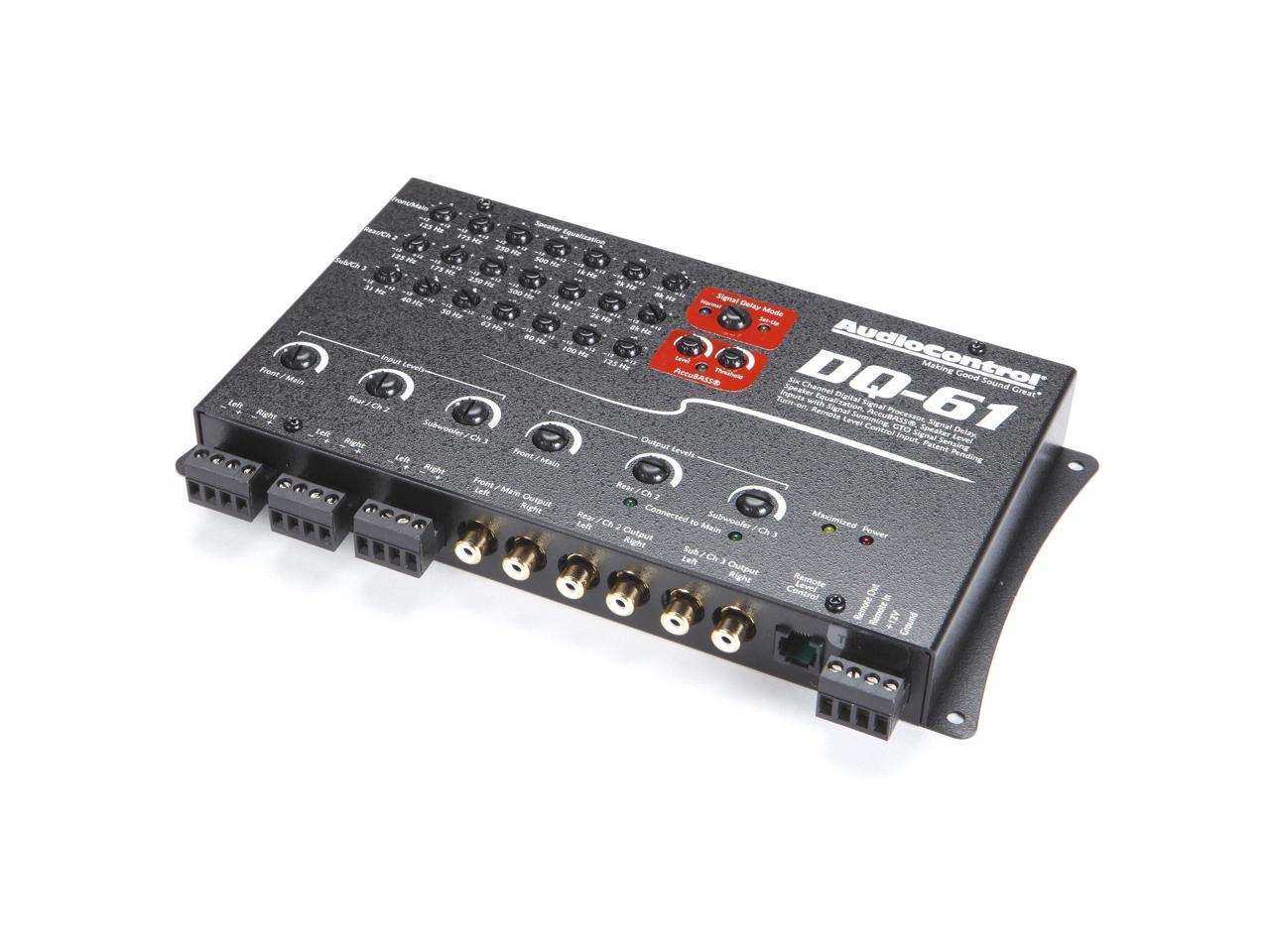 AudioControl DQ61 6 Channel Line Out Converter with Signal Delay and