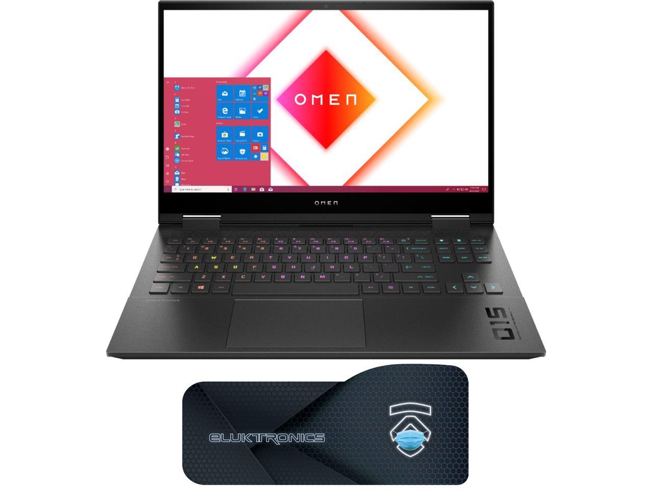 HP OMEN 15 Gaming Laptop PC: AMD Ryzen 7 5800H, NVIDIA 