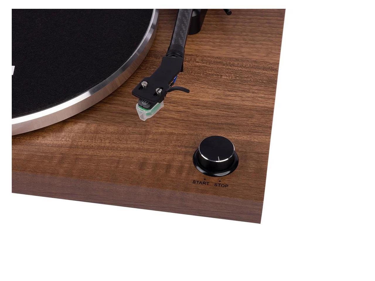 Monoprice Monolith Belt Drive Turntable with AudioTechnica ATVM95E Cartridge, Bluetooth, Phono