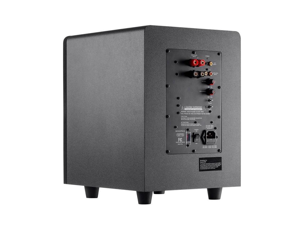 Monoprice Premium Select 8in 200Watt Subwoofer