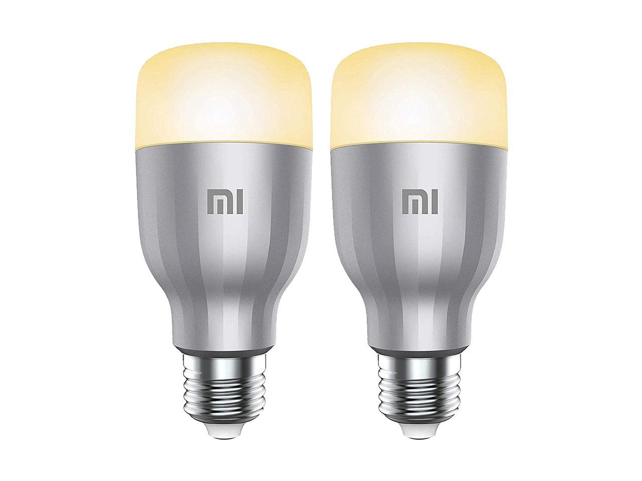 mi led xiaomi smart bulb color rgb white