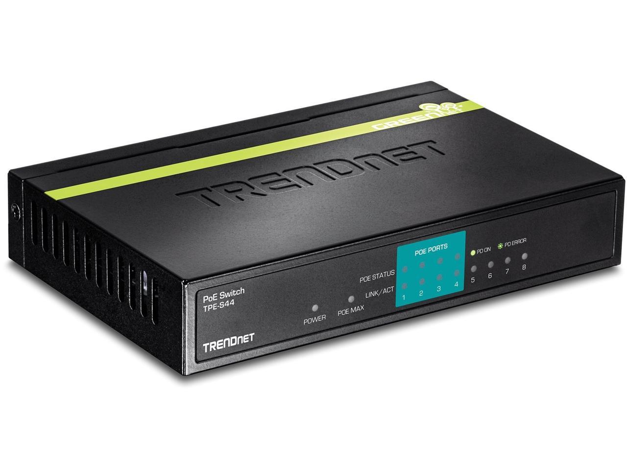 TRENDnet 18-Port Gigabit PoE+ Switch, 16 x 30W PoE+ Ports, 2