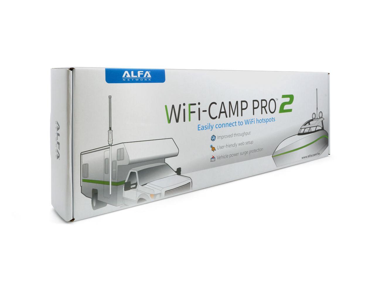 Alfa WiFi Camp Pro 2 long range Wi-Fi repeater kit - R36A/Tube-(U)N/AOA Alfa Wifi Camp 2 Wifi Repeater Kit