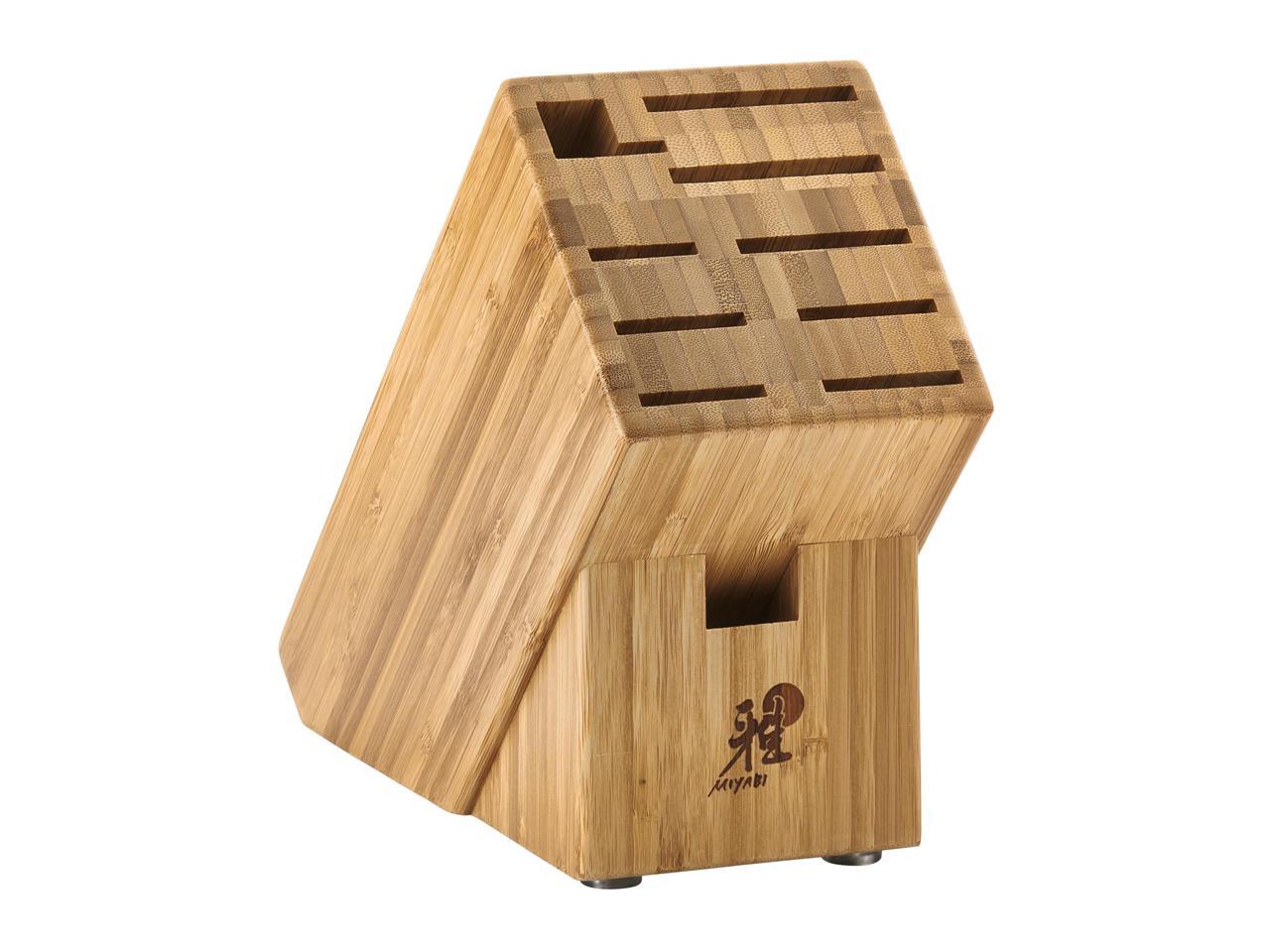 Henckels Miyabi 10 Slot Bamboo Knife Block