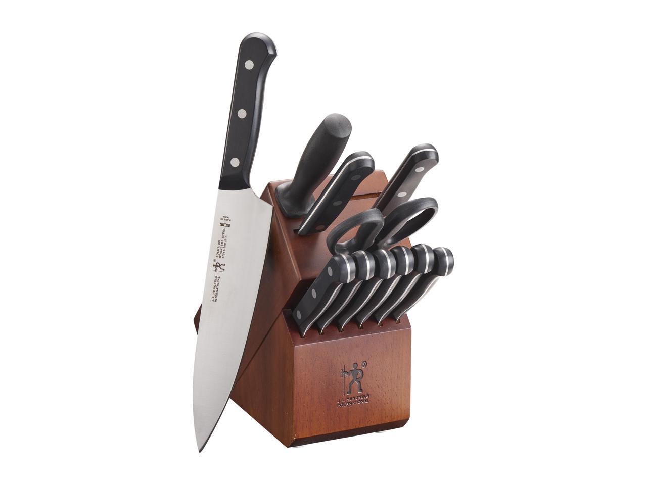 henckels solution knife set