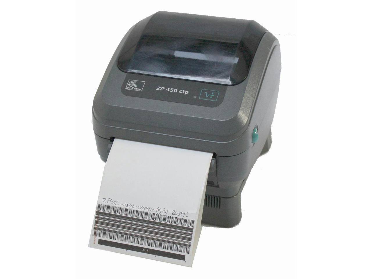 Genuine Zebra Zp 450 Ups Ctp Label Thermal Printer 6336