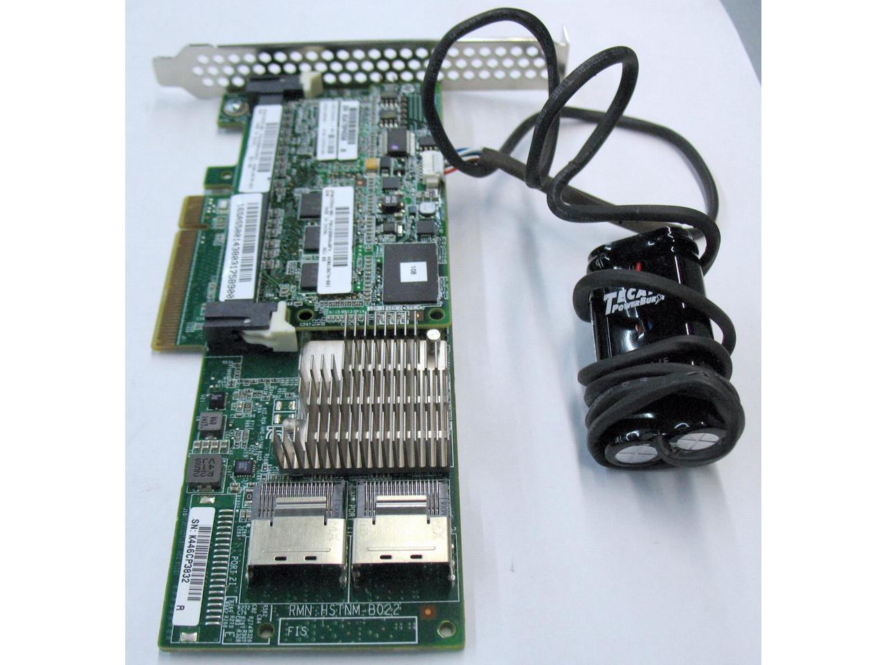 HP 631670-B21  Smart Array P420 FBWC 6Gb 2-ports SAS Controller Battery 