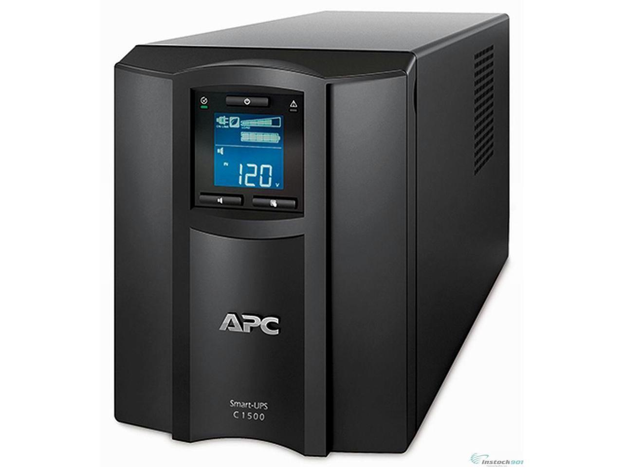 Refurbished APC SmartUPS C SMC1500 Lineinteractive UPS 1500 VA/900 Watts LCD USB