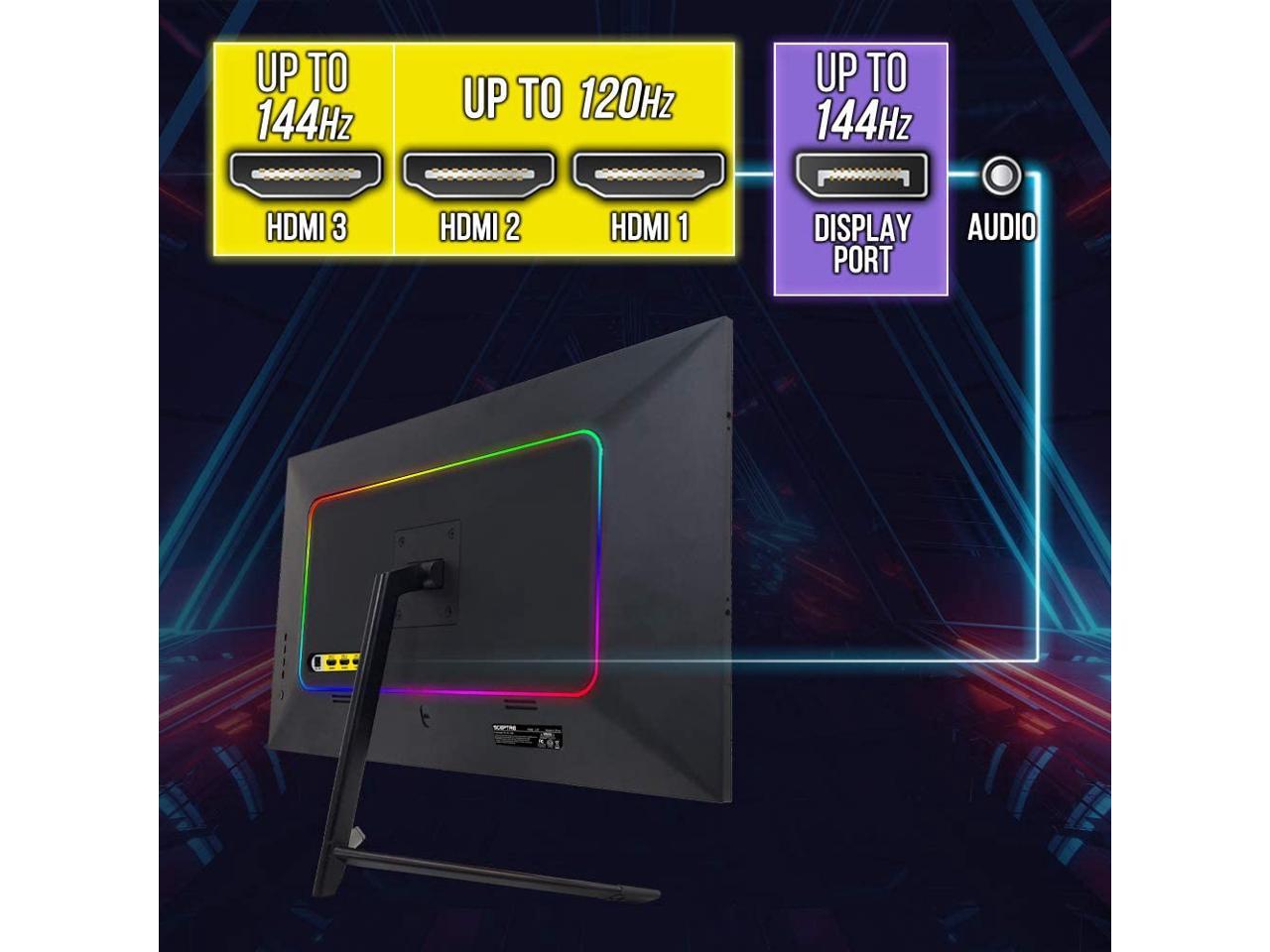 Sceptre IPS 27" LED Gaming Monitor GtoG 1ms HDMI DisplayPort up to