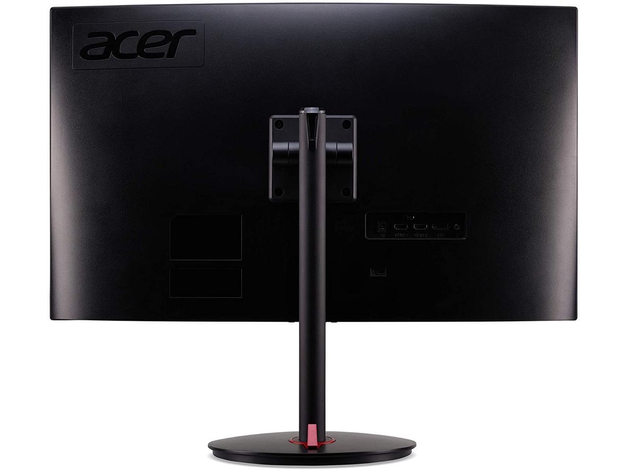 Acer Nitro Xz U Pbmiiphx R Curved Wqhd X Va Zero Frame Gaming Monitor With