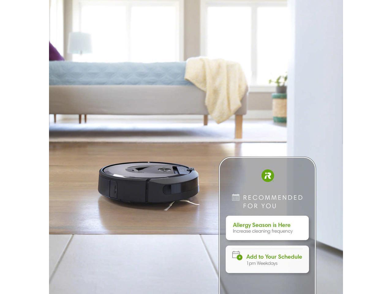 iRobot Roomba i8+ WiFi Connected Robot Vacuum with Automatic Dirt