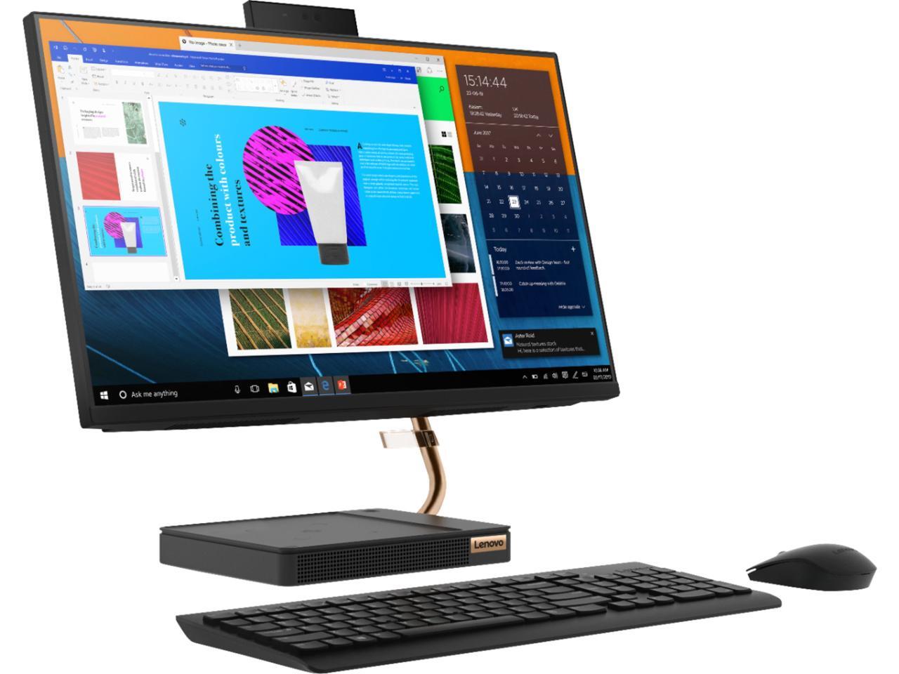 Lenovo AllinOne Computer IdeaCentre A54024API F0EM006YUS AMD Ryzen 3 PRO 3200GE 8GB DDR4 256