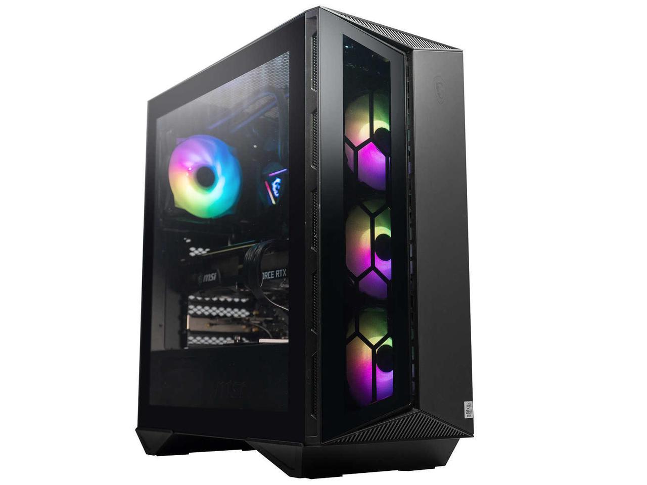 MSI Aegis ZS Gaming Desktop - AMD Ryzen R7-5800X - GeForce RTX 3060 Ti ...