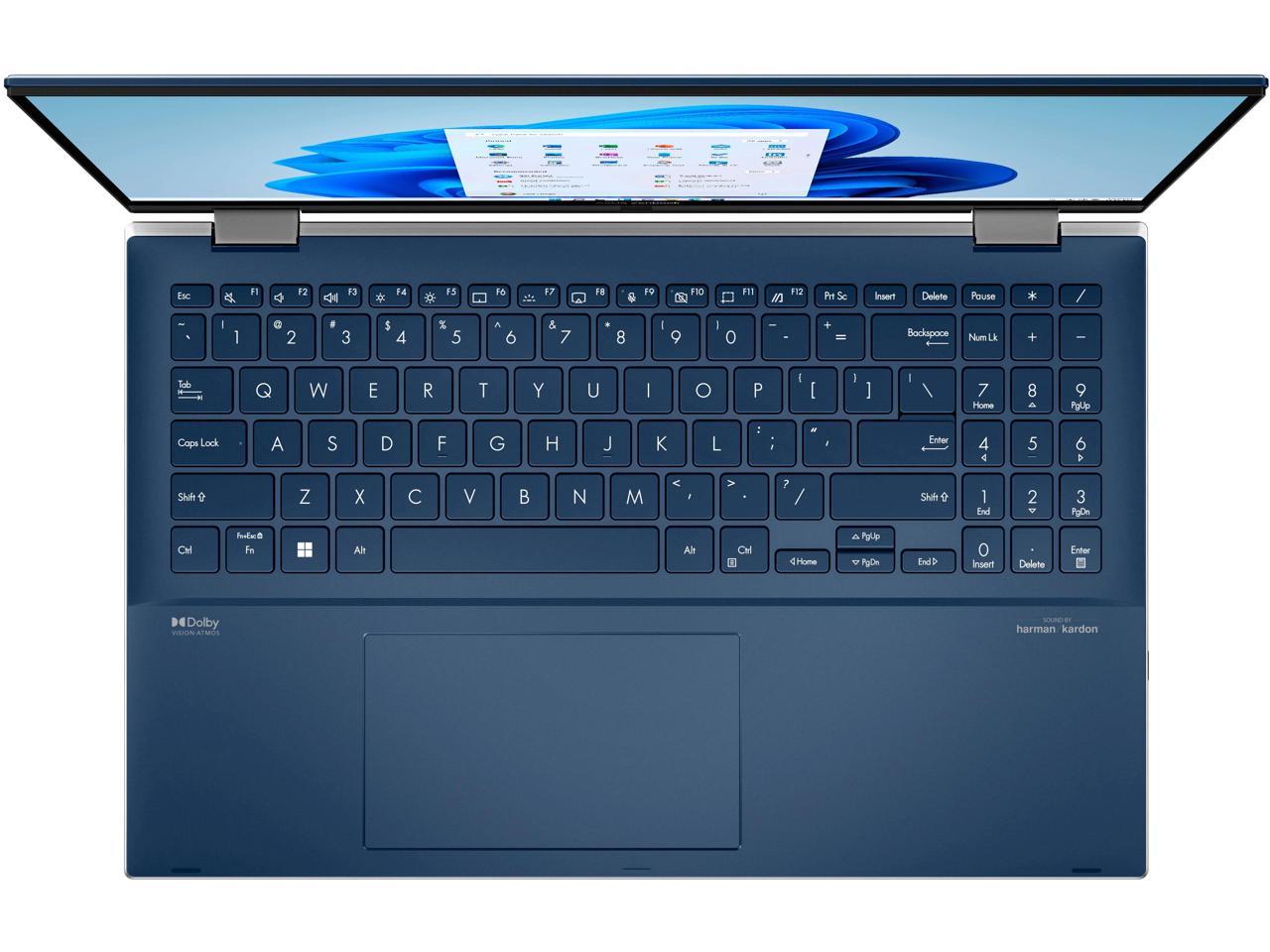 Asus Zenbook Flip 2 In 1 156 Oled Touch Screen Laptop Intel Evo Platform 12th Gen Core 8089