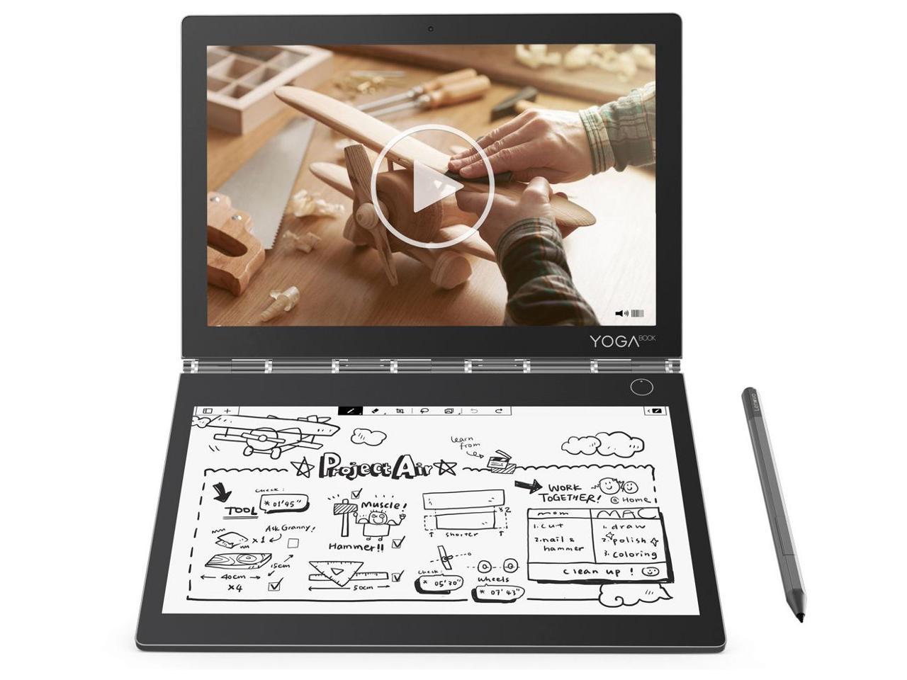 Get up melted Measurable Lenovo - Yoga Book C930 2-in-1 10.8" Touch-Screen Laptop - Intel Core i5 -  4 GB Memory - 128 GB Solid State Drive - Iron Gray Notebook Tablet PC  Computer ZA3S0136US - Newegg.com