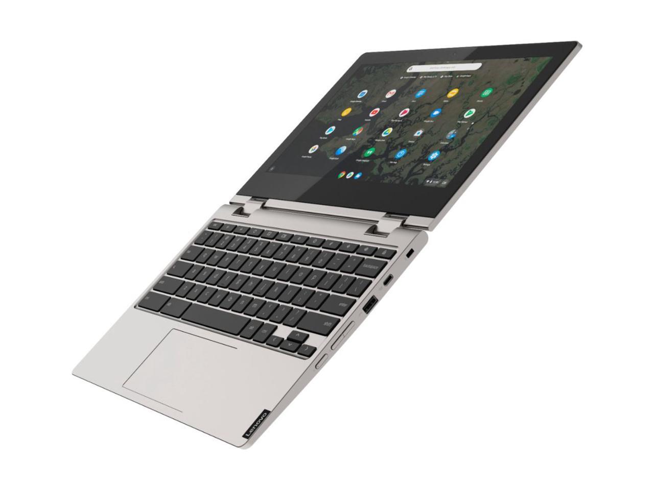 Lenovo C340 2in1 11.6" TouchScreen Chromebook Intel Celeron 4GB Memory 32GB eMMC