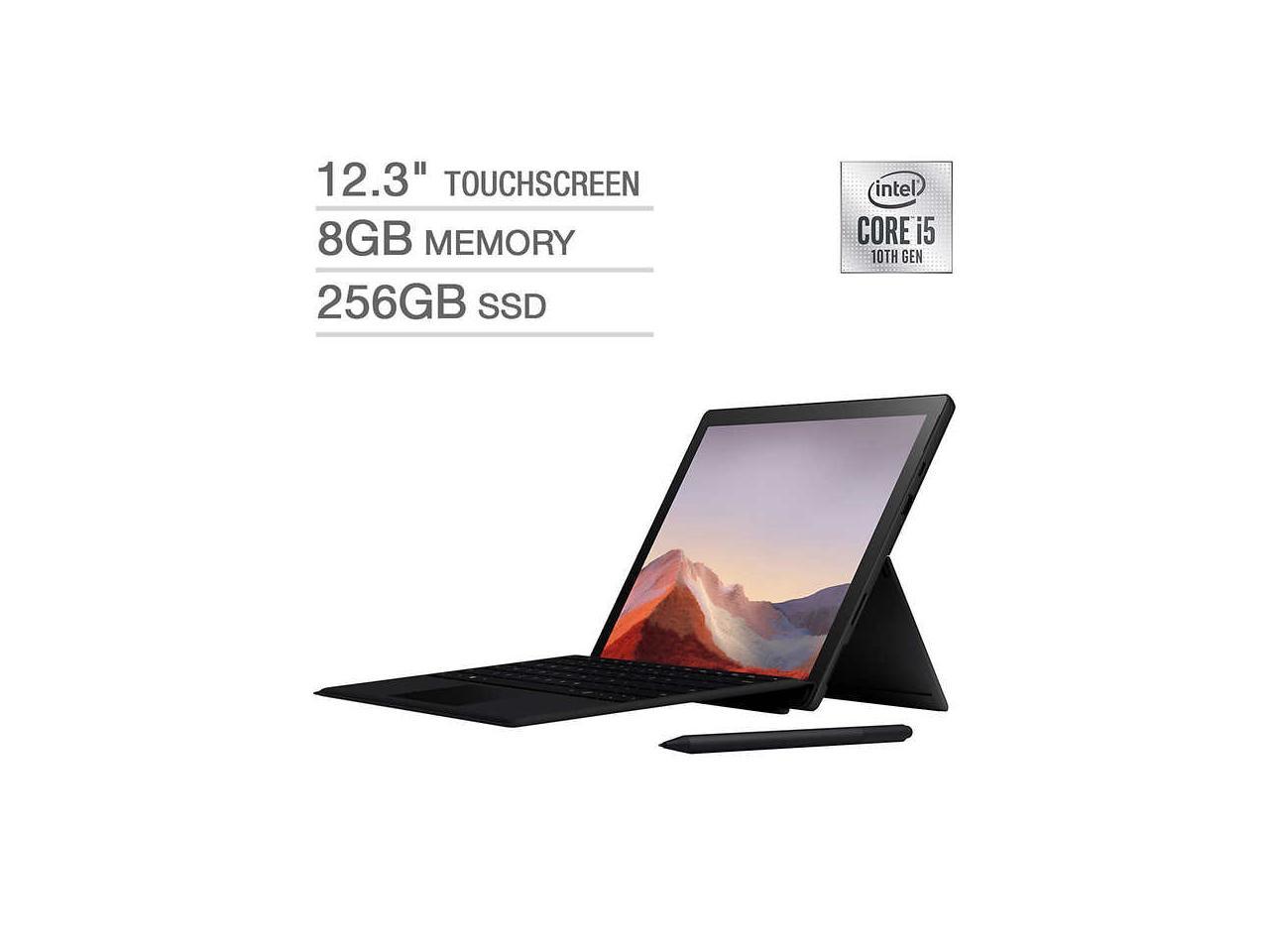 Microsoft Surface Pro 7 Bundle - 10th Gen Intel Core i5 - 2736 x 1824 ...