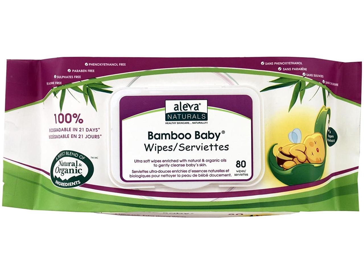 aleva bamboo wipes