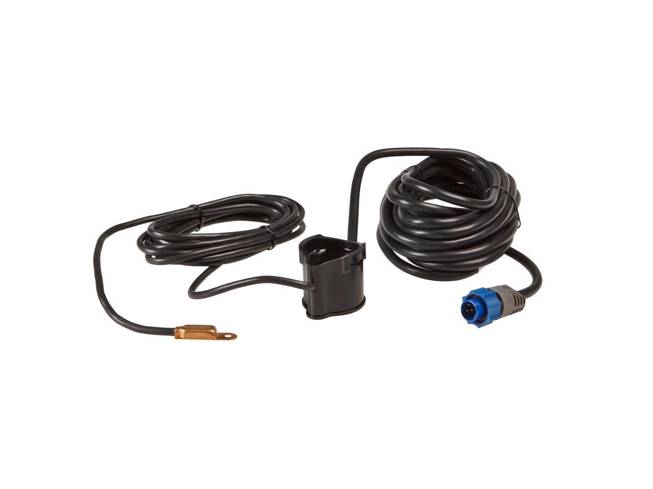 Lowrance 10689 PDRTWBL ShootThruHull Transducer w/ Wide Cone Angle
