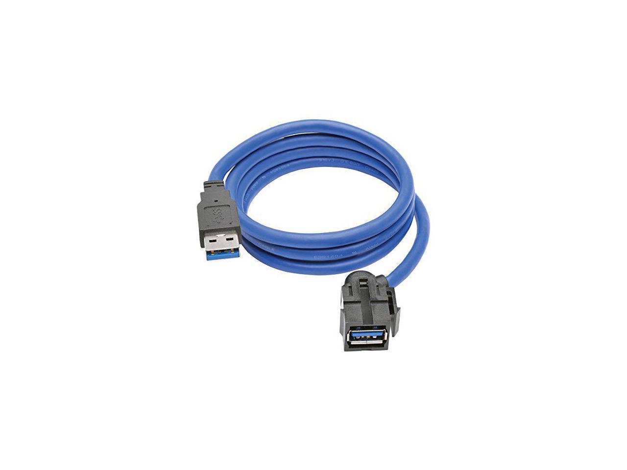 Tripp Lite Usb 3 0 Superspeed Type A Extension Cable M F Black 6 In