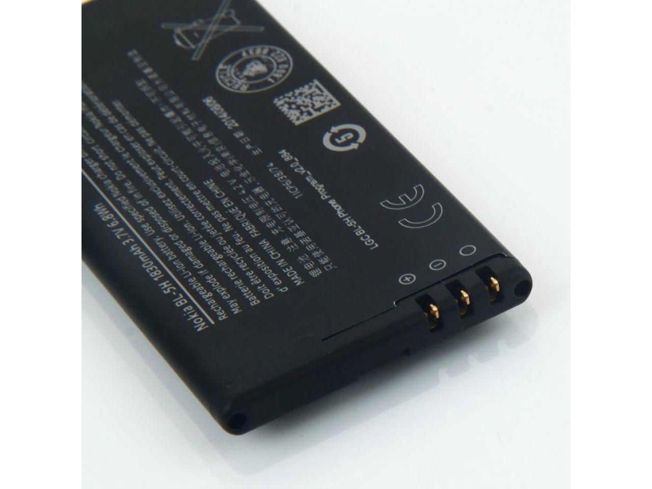 Nokia Rechargeable Liion OEM Phone Battery 3.7V Typ 1830mAh / 6.8Wh BL