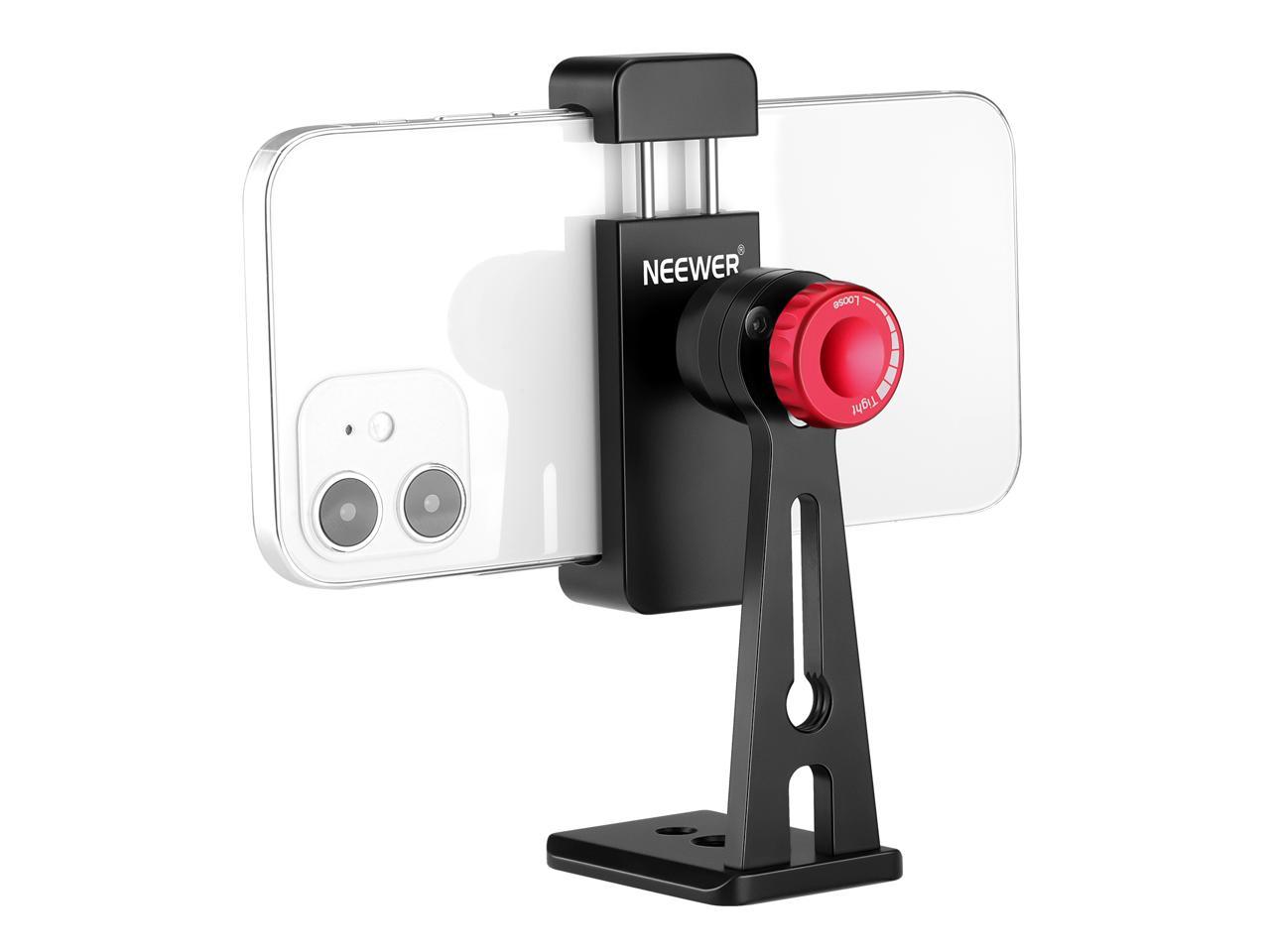 Mini Holder 1/4 Adapter Phone Clip Tripod Mount for DSLR SLR Camera Cell Phone 