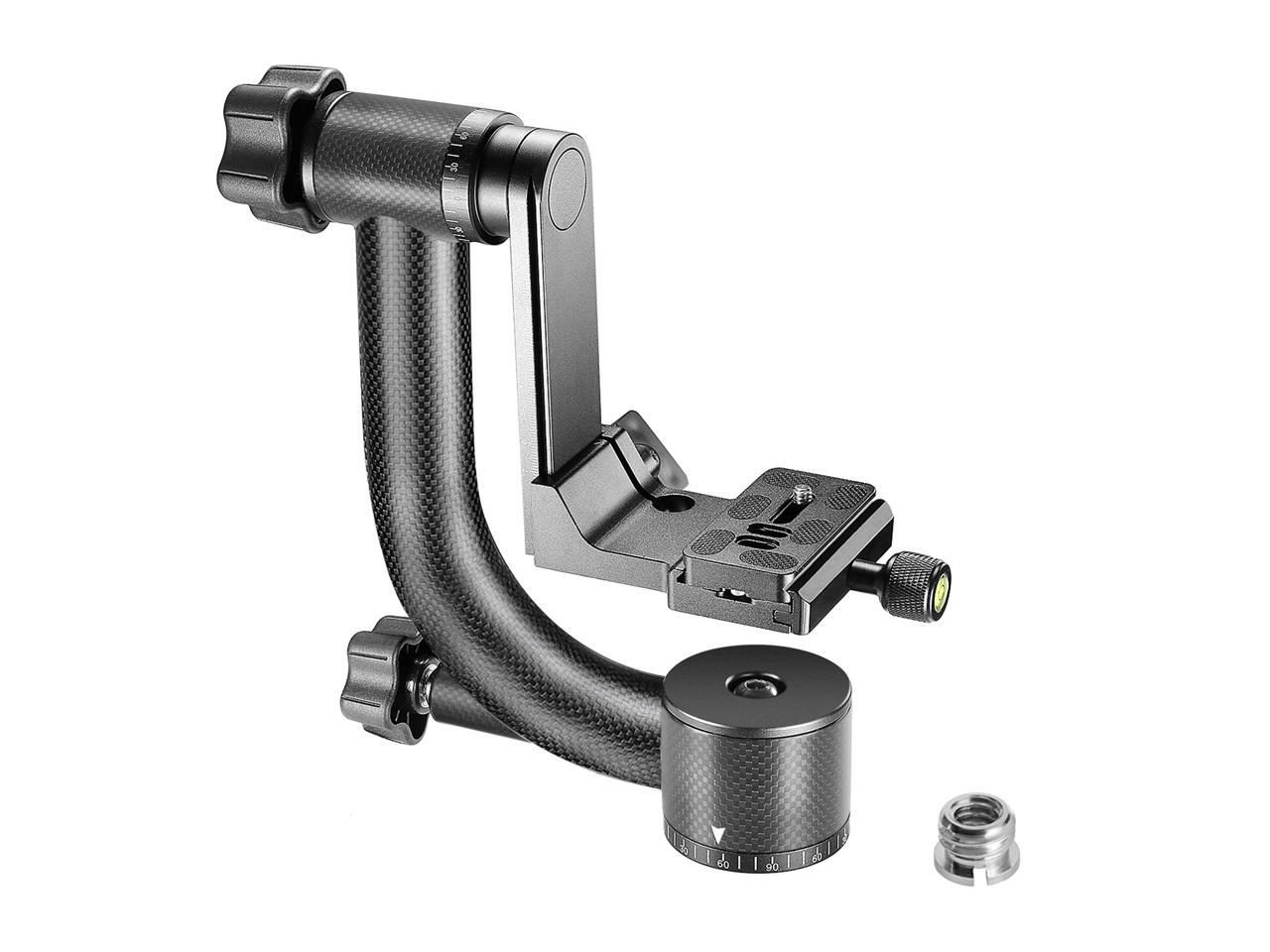 RRS Compatible CF Gimbal Head Heavy Duty inc Case & QR Plate Carbon Fiber Sunway SUNWAYFOTO GH-01 Arca RRS Compatible CF Gimbal Head Heavy Duty inc Case & QR Plate Carbon Fiber Sunway SUNWAYFOTO GH-01 Arca