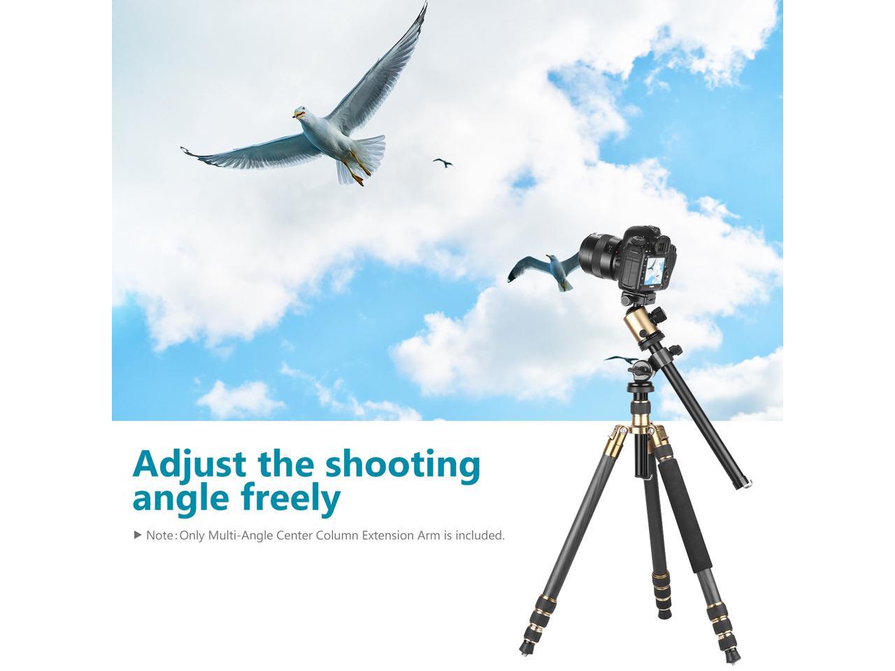 61Cm Long Load Weight is 5Kg Suitable for Outdoor Studio Macro Head Shot Multi-Angle Extension Arm Can Be Fixed to The Outside HUOFEIKE Tripod Boom Bracket