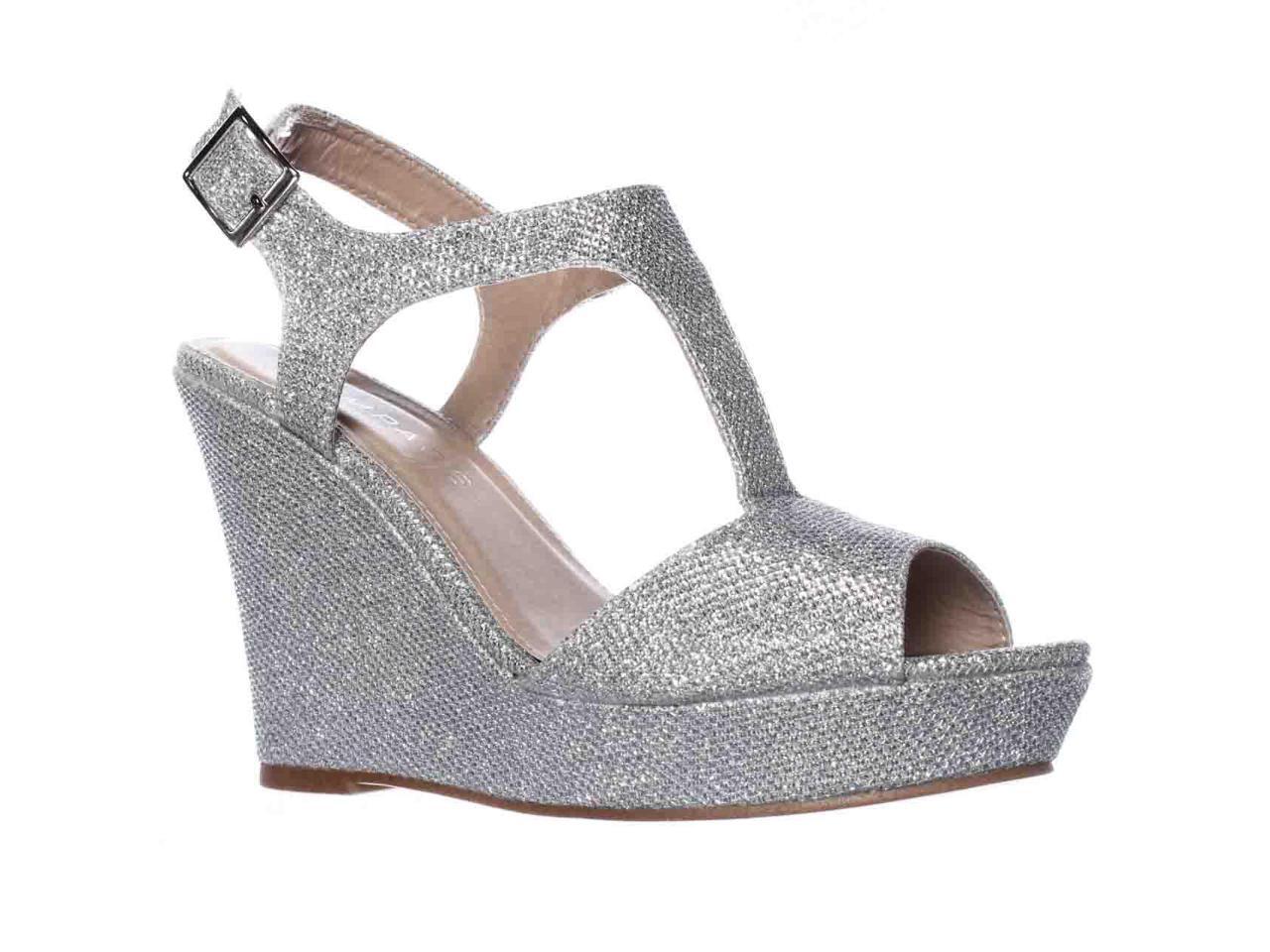 rampage silver wedges