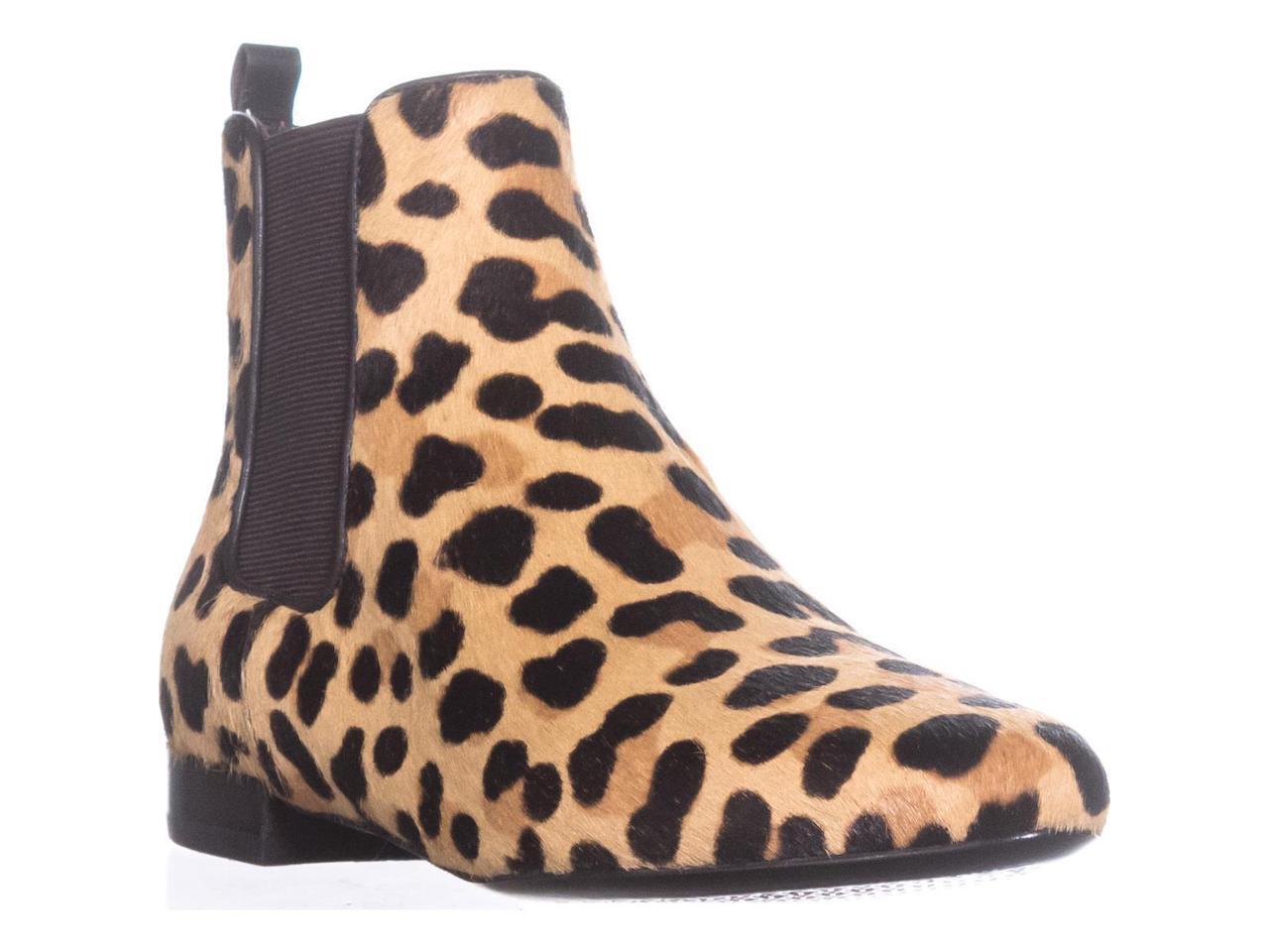 tory burch leopard booties