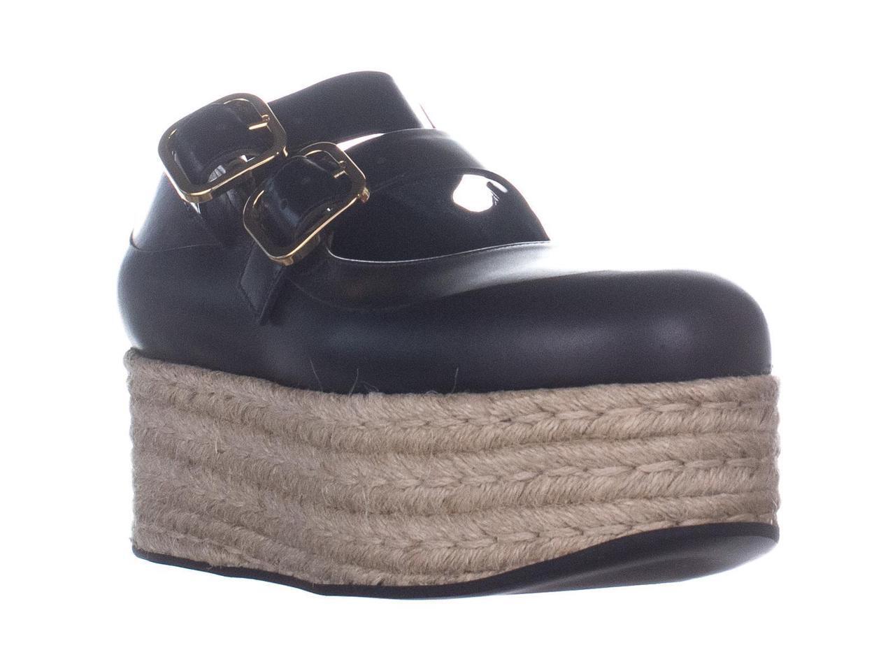 platform flats black