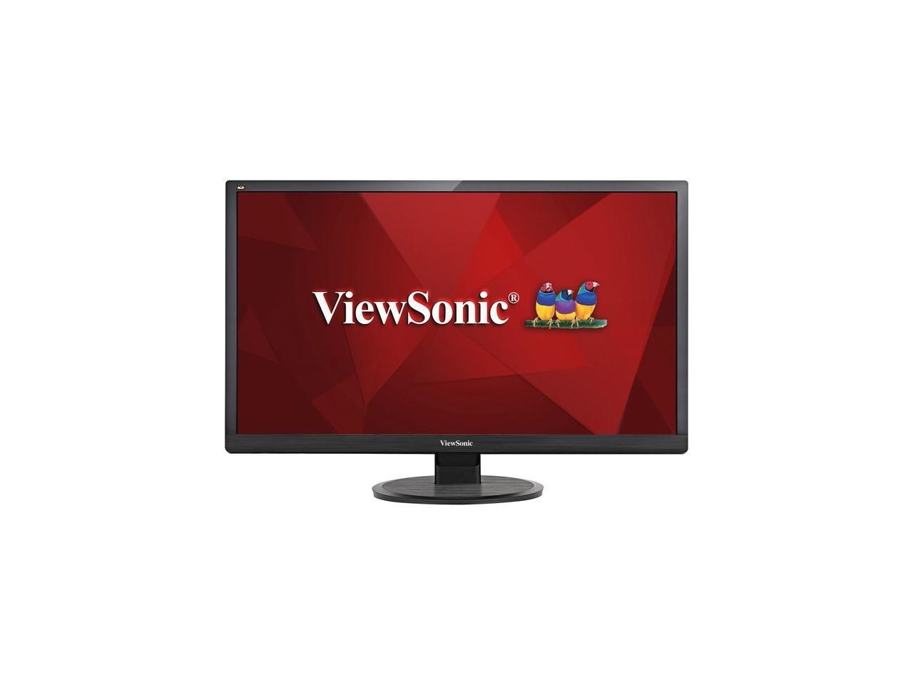 Viewsonic Va2719 Smh 27 Fullhd 19x1080 Wled Lcd Display Newegg Com