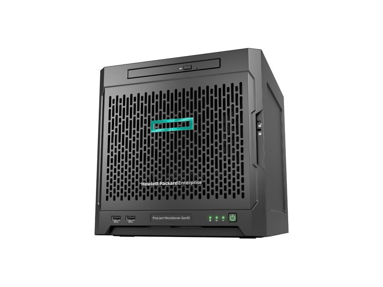 beet krijgen ledematen HPE ProLiant MicroServer Gen10 Perf Server Opteron X3421 2.1GHz 8GB RAM No  HDD - Newegg.com
