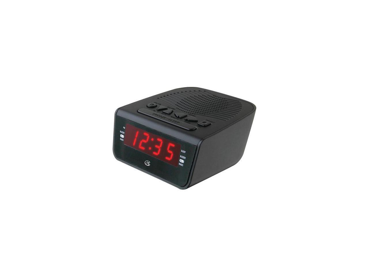 GPX C224B Dual Alarm Clock Radio