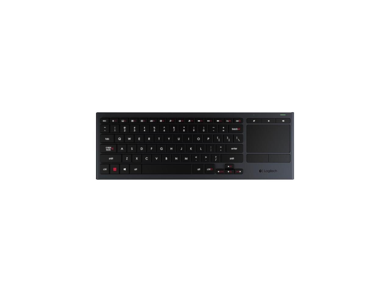 Logitech K830 920006081 USB / 2.4GHz Wireless Illuminated LivingRoom