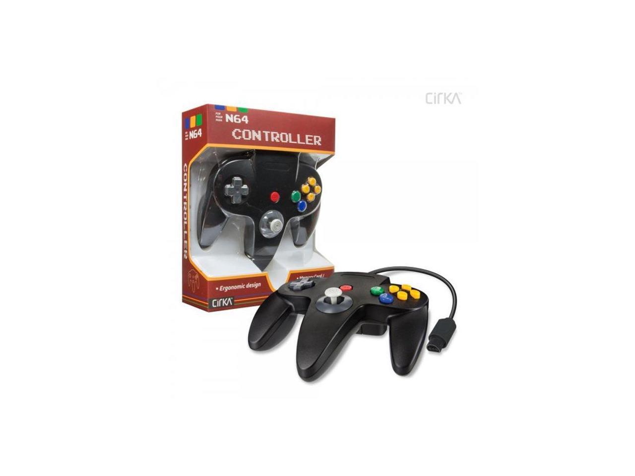 Hyperkin M05786-BK Cirka Wired N64 Controller - Black - Newegg.com