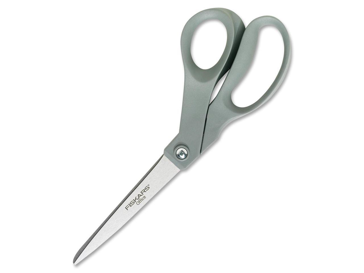Fiskars 8in. Gray Performance Bent Scissors 01004250J