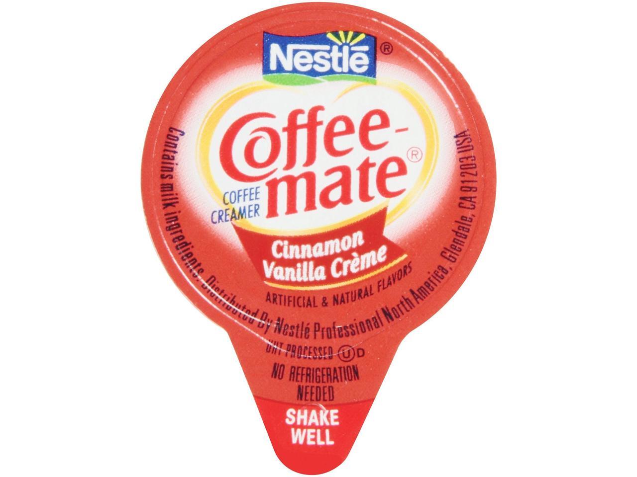 Nestle Cinnamon Vanilla Creme Liquid Coffee Creamer Singles