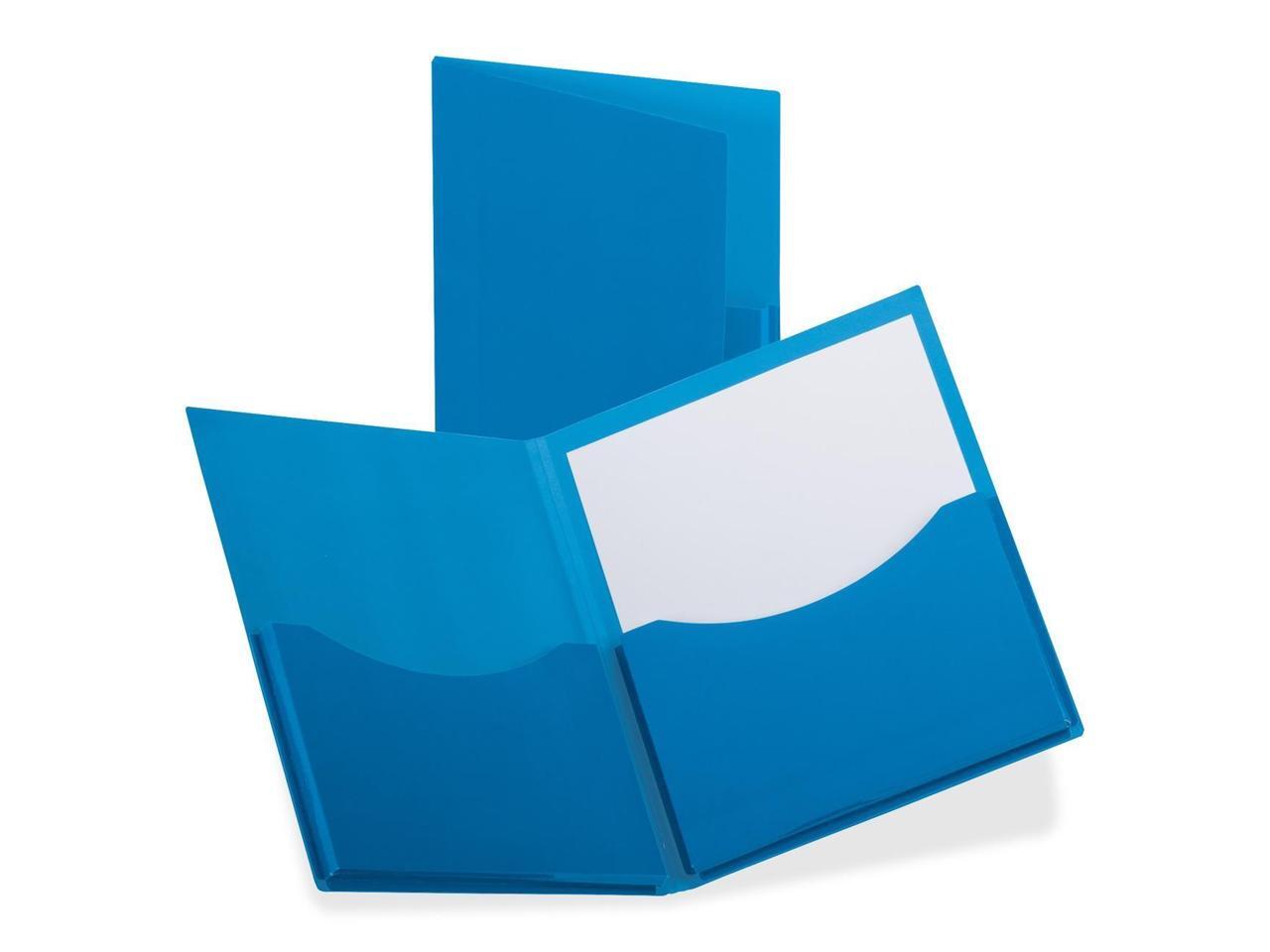 Oxford Laminated DoubleStuff Twin Pocket Folder