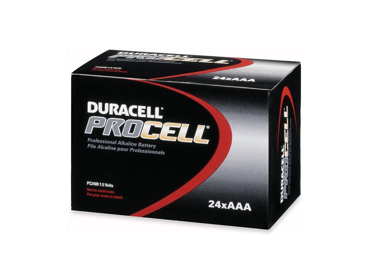 DURACELL Procell PC2400 1.5V AAA Alkaline Battery, 24-box - Newegg.com