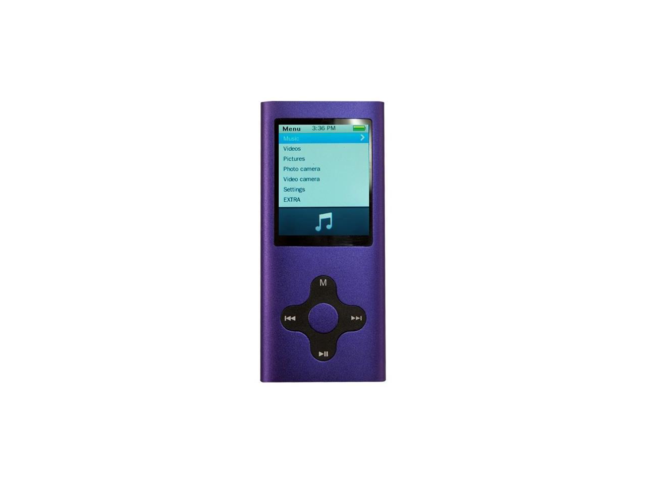 Eclipse 1.8" Purple 4GB MP3 Video Player 180G2