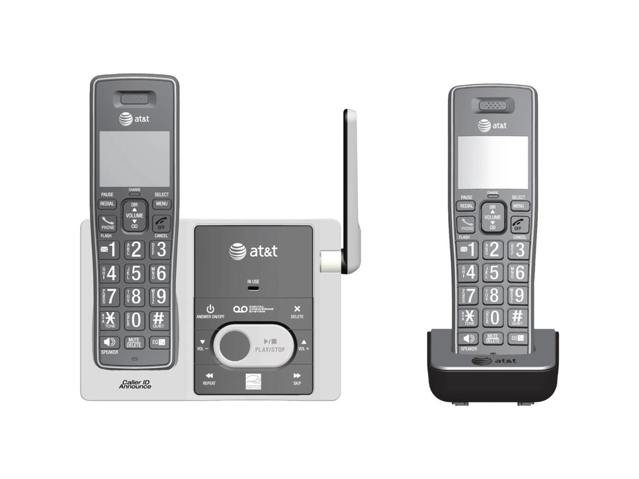 AT&T 4 Handset Cordless Answering System with Caller ID/Call Waiting CL82413