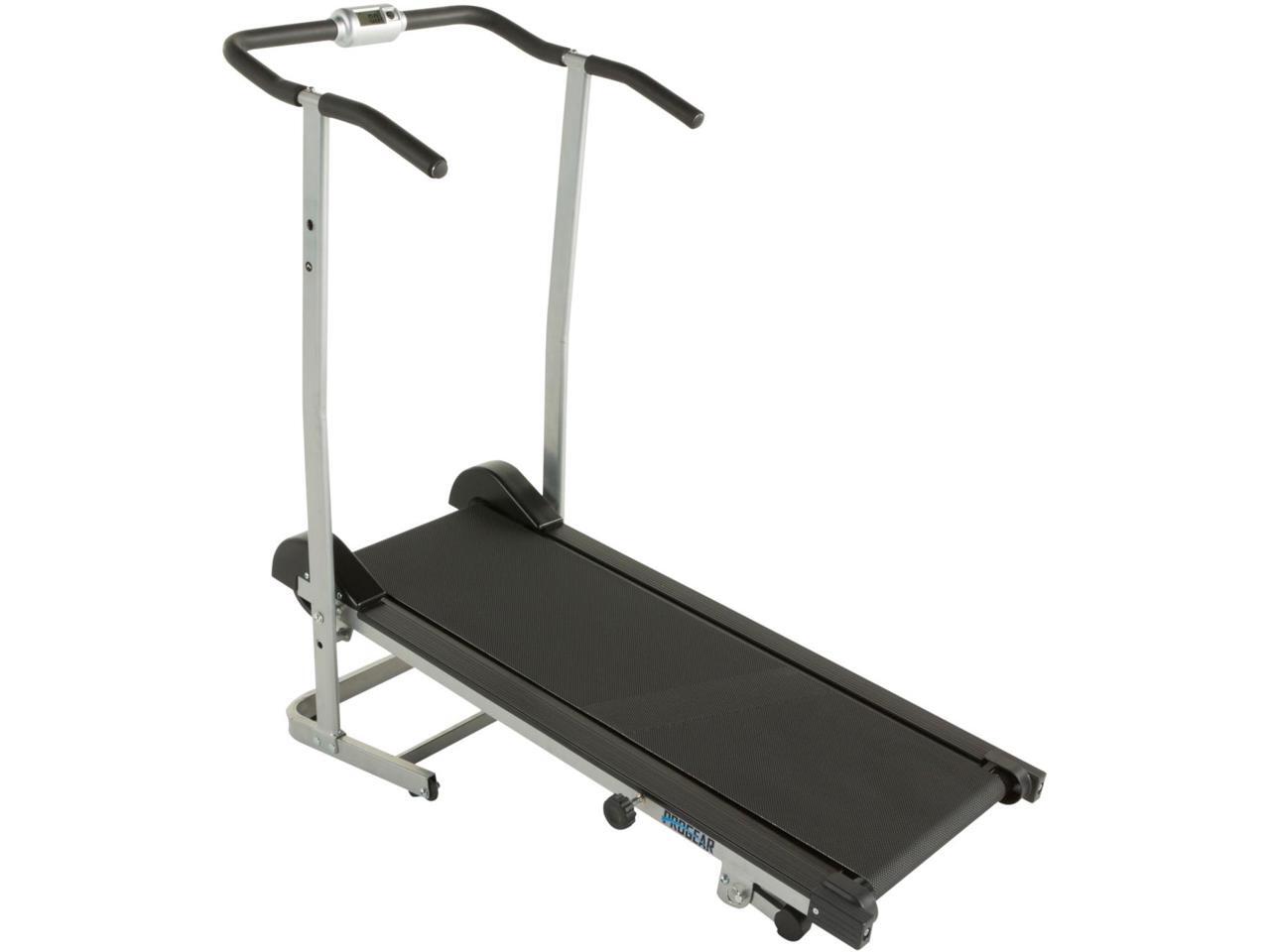 PROGEAR 190 Manual Treadmill with 2 Level Incline and Twin Flywheels