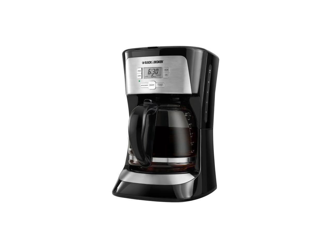 Black & Decker CM2020B Black 12C Prog Coffee SS Blk