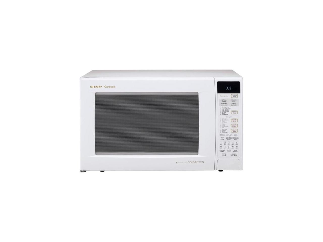 Sharp Countertop Convection Microwave Oven 900W White R930AW
