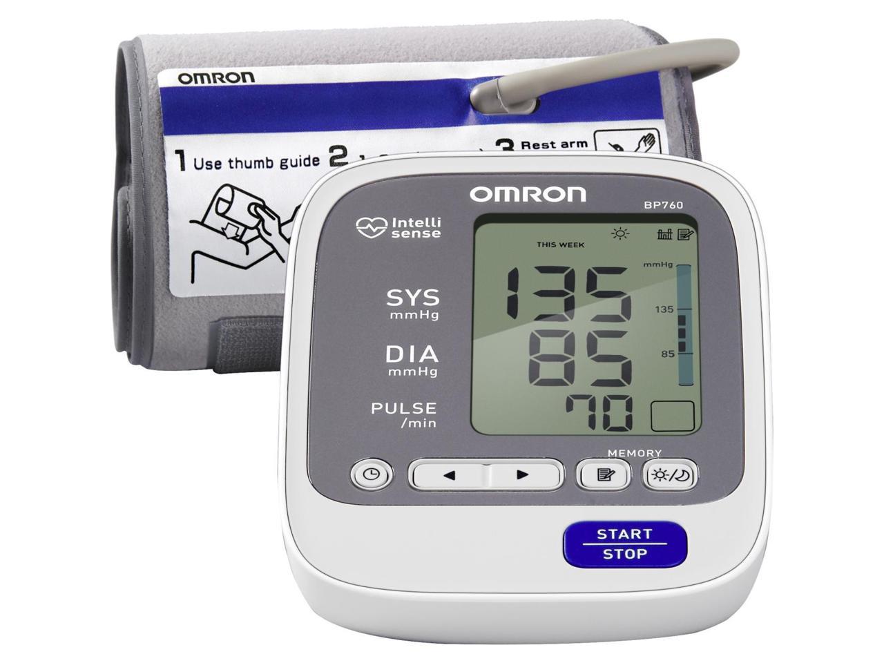 Omron BP760 7 Series Upper Arm Blood Pressure Monitor - Newegg.com