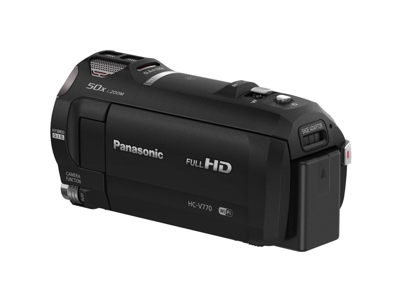 Panasonic HC-V770 Full HD Camcorder, Video Camera - Newegg.com