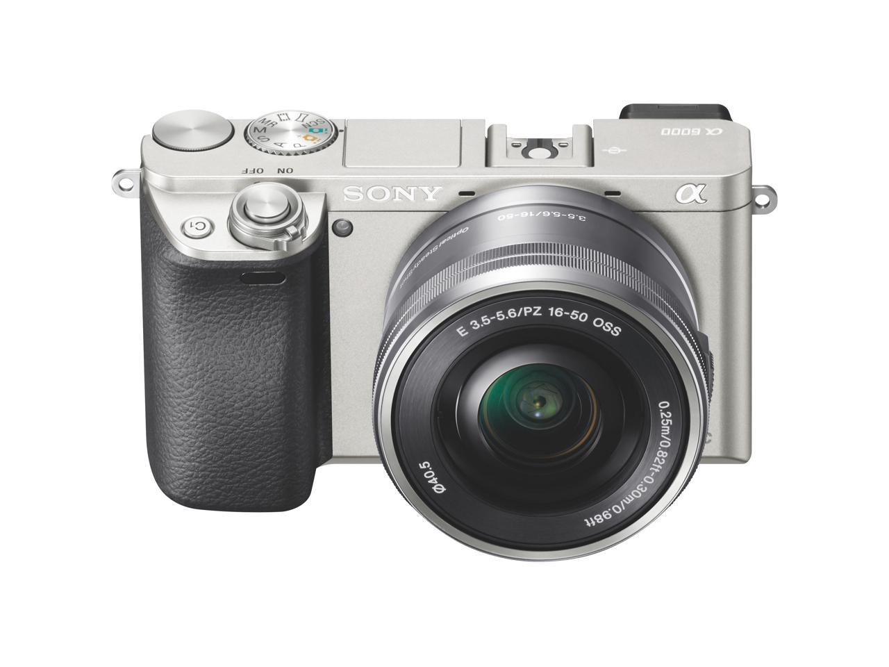 Sony Alpha a6000 Mirrorless Digital Camera with 16-50mm E-Mount Lens ...